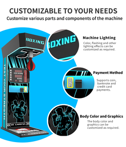 Máquina de Boxeo Arcade para Interiores, Máquina de Juego de Boxeo para Adultos con Sistema de Redención de Premios - Product Image 4
