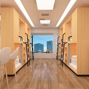 Многофункциональная простая двухъярусная кровать размера «King-Size» для общежития - Product Image 5