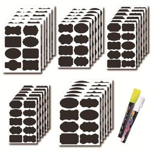 Etiquetas Adhesivas Decorativas de <span class=keywords><strong>Vinilo</strong></span> <span class=keywords><strong>para</strong></span> <span class=keywords><strong>Pizarra</strong></span>, Reutilizables, Ecológicas, Impermeables, Removibles, al por Mayor - Product Image 1