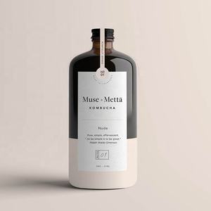 Vente en gros de bouteilles en verre personnalisées pour kombucha, fabrication de kombucha, vente de bouteilles en verre bon marché pour les boissons au kombucha - Product Image 2