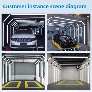 Personnaliser le bricolage <span class=keywords><strong>Automobile</strong></span> Service Commercial système d'éclairage baie Auto Inspection détaillant <span class=keywords><strong>Garage</strong></span> Tunnel détaillant lumière - Product Image 5