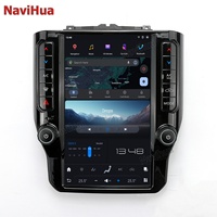 NaviHua - Unidad Principal con Pantalla Táctil Vertical, Reproductor Multimedia para Automóvil, Radio Android, Monitor, Navegación GPS para Dodge RAM 2019 2021