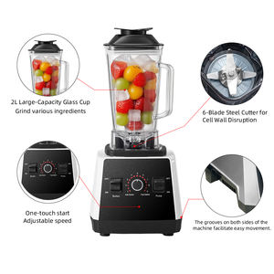 Máy xay đa năng Silver Crest <span class=keywords><strong>3</strong></span> trong 1, dung tích 2L, vỏ thép không gỉ, máy xay thực phẩm thương mại - Product Image 2