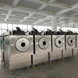 Rôtissoire à induction électromagnétique pour cacahuètes, avec bac de refroidissement, capacité 5kg/lot - 500kg/lot - Product Image 2