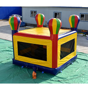 <span class=keywords><strong>Ballon</strong></span> à air chaud gonflable à thème de maison de fête d'enfant cavalier gonflable de château de maison de rebond de moonwalk pour des enfants - Product Image 5