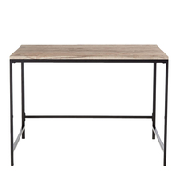 Table de bureau en verre au design moderne Table de bureau pour ordinateur avec table de bureau Bureau d'ordinateur