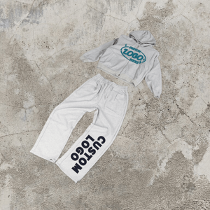 ชุดสเวตเตอร์และฮู้ดแบบสวมหัวมีซิปเต็มทรงพลัสไซส์ระบายอากาศได้ดีสำหรับฤดูหนาวออกแบบโลโก้ได้ตามต้องการ - Product Image 2