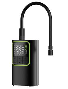 मिनी वायरलेस कार टायर इंफ्लेवेटर-पावर बैंक के साथ डिजिटल पोर्टेबल एयर कंप्रेसर, कारों/बाइक के लिए रिचार्जेबल इलेक्ट्रिक पंप - Product Image 6