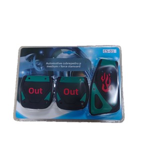 Kit Modifikasi Pedal Mobil Universal Grosir, Pedal Kopling Akselerator, Plastik ABS Permukaan Karet Anti-Selip, Pedal Rem CS-01 China - Product Image 6