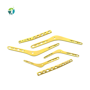 Implant orthopédique en titane à grande <span class=keywords><strong>fracture</strong></span> Petite plaque de verrouillage calcanéenne à tubérosité postérieure de type T - Product Image 1