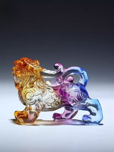 Pixiu กระจกโบราณเกรดสูงแบบ G171สำหรับตกแต่งรถยนต์คอนโซลกลางรถยนต์ - Product Image 5