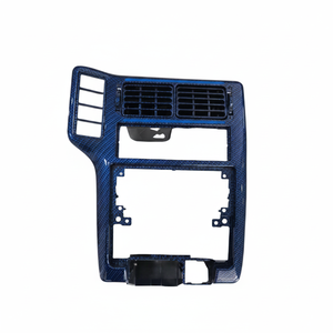 VW Caddy POLO HB แผงหน้าปัดคลาสสิกกรอบสเตอริโอแถบสีฟ้า1996-2003รุ่นเข้ากันได้6N1858069A TR ORIGIN - Product Image 2