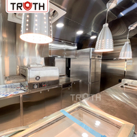 Mobiler Pizza-Foodtruck mit Vollausstattung Kommerzielles Straßenverkaufsfahrzeug für Pizza, Bäckerei und Outdoor-Catering