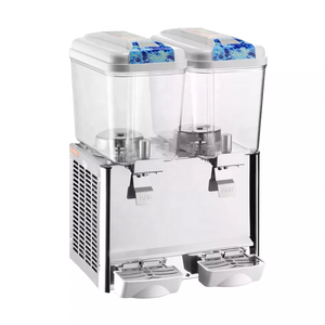 Máquina de fabricación de bebidas frías, dispensador de zumo de fruta, fabricante profesional, dos cuencos - Product Image 1