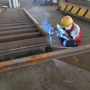 Nhiệm vụ nặng nề Kết Cấu Thép cầu hỗ trợ ASTM tiêu chuẩn Hàn uốn và cắt mô hình dịch vụ xây dựng - Product Image 1