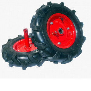 Neumático de rueda neumática de goma 4,00-8 con tubo y disco de llanta de metal <span class=keywords><strong>para</strong></span> tractores agrícolas y cultivadores ambulantes - Product Image 2