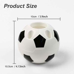 Mini Football Soccer <b>Pen</b> <b>Holder</b> <b>Desktop</b> Organizer for Kids Room Decor School Office Supplies Bulk Promotional Gift Supply - Product Image 4