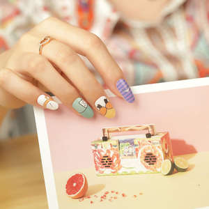 Mini pegatinas <span class=keywords><strong>de</strong></span> uñas personalizadas con letras adhesivas, pegatinas <span class=keywords><strong>de</strong></span> uñas <span class=keywords><strong>de</strong></span> Sailor Moon, grpulgadas <span class=keywords><strong>de</strong></span> Navidad - Product Image 2