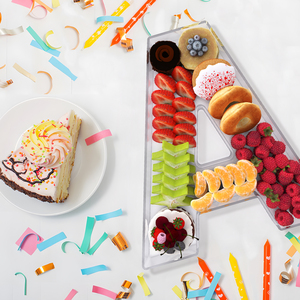 Boîte à lettres en acrylique, plateau de présentation réutilisable et remplissable pour gâteaux, bonbons, lettres, décoration de fête d'anniversaire - Product Image 2
