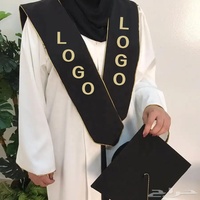 2023 Dubai femmes islamique musulman Graduation Abaya robe accessoire de vêtements traditionnels