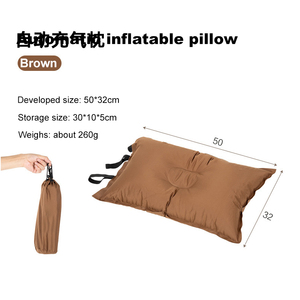 Portable Foldable Magnetic &amp; Waterproof Inflatable Neck <strong>Pillow</strong> for Car Outdoor Hike Travel Camping - Product Image 2