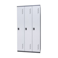 Armadietto Metallico SoungPieng Easy Clean a 18 Ante, 6 Ripiani, Chiusura Automatica, Sicurezza Multi-Lock, Armadio Modulare in Acciaio