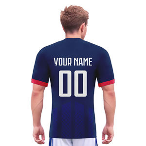 Custom Jersey sepak bola pria, baju sepak bola, baju lapangan sepak bola ringan untuk pria, baju latihan pertandingan tim - Product Image 5