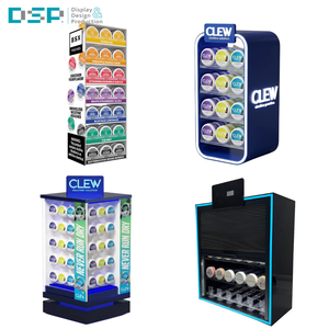 DSP Vietnam Factory Countertop Retail Sale Acrylic Multi-tiered LED Snus Pouches <b>Display</b> Lighting Snus Nicotin Pouches <b>Display</b> - Product Image 1