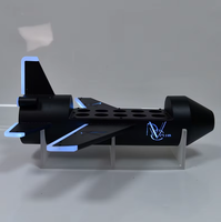 Présentoirs à vin personnalisés avec logo, rechargeables, à LED, pour avion, voiture, bouteille, bar, boîte de nuit