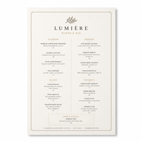 Impression personnalisée de menus de restaurants à emporter, de prospectus et de brochures