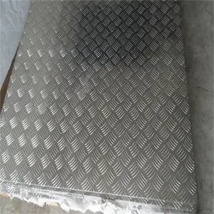 1060 5052 Alloy Embossed Aluminum Sheet Coil 1.5mm 2mm Checkered Plate For Truck Floor
