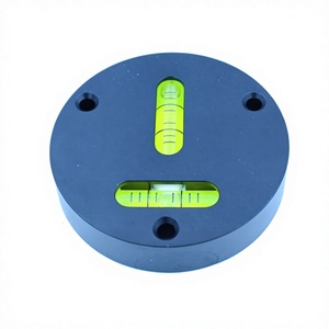 Niveau à bulle rond en métal de type T à double axe pour l'étalonnage DIY - Product Image 5