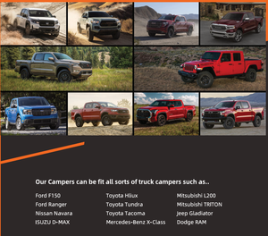 Nouveau modèle de camionnette en fibre de verre personnalisée Camper <span class=keywords><strong>Pick</strong></span> <span class=keywords><strong>up</strong></span> Shell Canopy Hard Side Truck Camper - Product Image 6