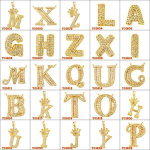 Étiquette d'identification pour <span class=keywords><strong>chien</strong></span> en forme de lettre, breloque de collier pour <span class=keywords><strong>chien</strong></span>, étiquettes nominatives personnalisées pour animaux de compagnie avec strass scintillants - Product Image 1