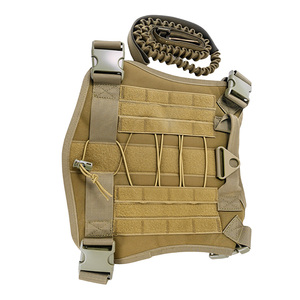 Harness Taktis Heavy Duty untuk Hewan Peliharaan dengan Pegangan, Rompi Anti Tarik, Rompi Anjing yang Dapat Disesuaikan untuk Pelatihan, Berburu, dan Berjalan - Product Image 2