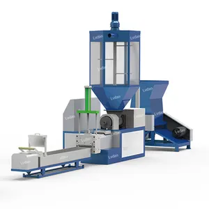 Waste Plastic Recycling Granulator Pepp Pelletizer Machine eps melting machine