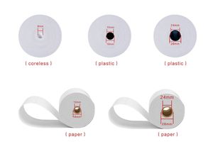 Rouleau de papier thermique pour caisse enregistreuse, direct usine, 80 mm 57 mm, pour reçus de caisse, TPV, ATM - Product Image 5