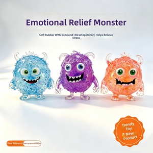 Brinquedo Sensorial Antiestresse Personalizado Unissex Little Monster <span class=keywords><strong>Squishy</strong></span> 2026: O Mais Vendido, Recheado com Maltose, com Sensação de Água, Não Tóxico - Product Image 1