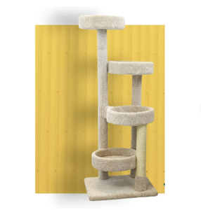 Árbol <span class=keywords><strong>para</strong></span> Gatos de Cuatro Niveles, con Alfombra Ergonómica <span class=keywords><strong>para</strong></span> Descansar, Muebles <span class=keywords><strong>para</strong></span> Gatos <span class=keywords><strong>para</strong></span> un Sueño Confortable y Espacio <span class=keywords><strong>para</strong></span> Jugar - Product Image 6