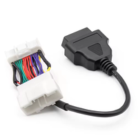Doble cabezal automotriz 26 26 pines a OBD2 16 pines 16 pines línea de diagnóstico coche OBD Splitter Cable adaptador para Tesla Modelo 3 Y Model3