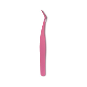 Stainless Steel Precision Eyelash Tweezers With <b>Pointed</b> Tips And Curved Heads For Lash Extensions - Product Image 5