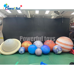 <span class=keywords><strong>Inflatable</strong></span> PVC Hành Tinh bóng với ánh sáng LED Oxford Chất liệu <span class=keywords><strong>Inflatable</strong></span> mặt trăng mô hình cho mục đích trang trí kỹ thuật số in - Product Image 2