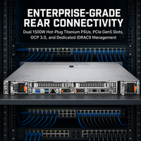 Unité informatique en rack compacte avec performances puissantes et extensibles pour les services de données essentiels des entreprises, serveur R670