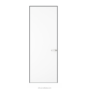 Puerta de aluminio a juego, fabricante profesional de China, puerta <span class=keywords><strong>Invisible</strong></span> Simple y moderna de aluminio - Product Image 1