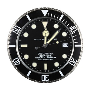 Reloj 3D europeo único, Reloj clásico de Metal dorado, grande, Retro, moderno, Simple, decoración del hogar, Relojes de pared de pulsera de lujo, Relojes Horloge - Product Image 3