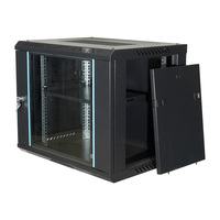 Armoire de serveur en acier murale 9U de 19 pouces, sur mesure, en stock