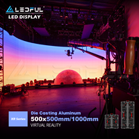 LEDFUL XR PRO Series 500x500mm 7680Hz P2.6 2,6mm Fondo de estudio LED Video Wall Interior Producción virtual Pantalla de visualización LED