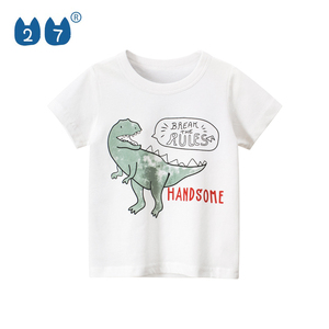 Camiseta de Verano de Algodón para Niños Ropa Infantil de Algodón para Niño - Product Image 4