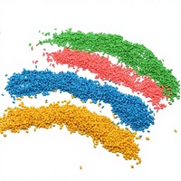 Concentré de couleur pour motifs à effet de dégradé, rouge orangé, en matériau ABS, pour articles d'art