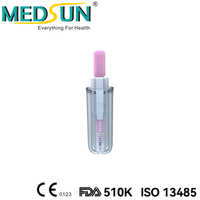 Lanceta de Seguridad Desechable para Punción de Dedos, Precio de Fábrica, OEM (100 unidades/caja)